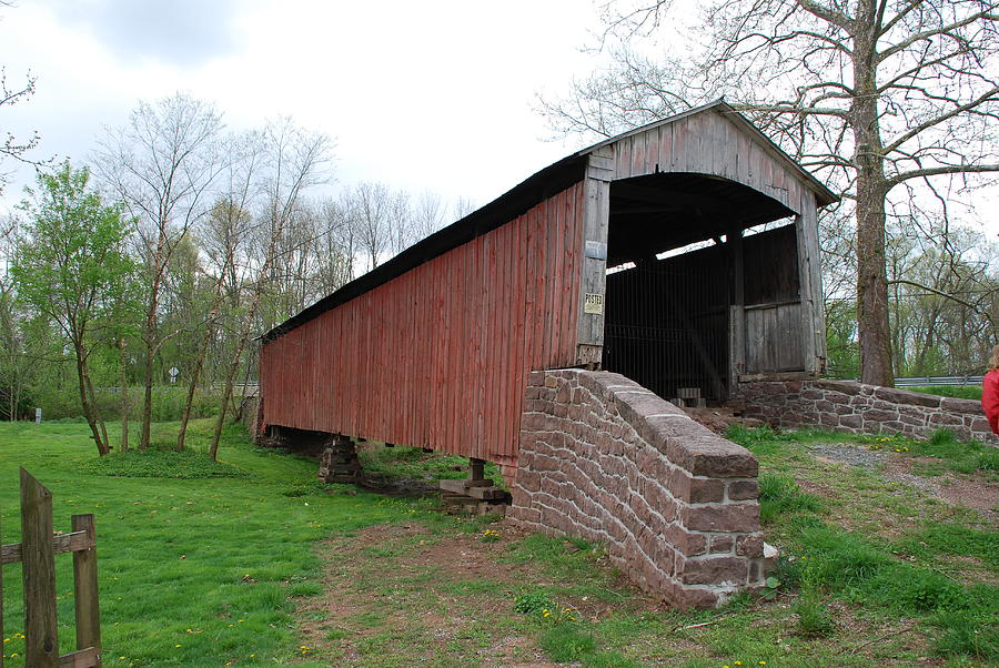 Transportation Photograph - Old Covered Bridge #1 by Brian Williams