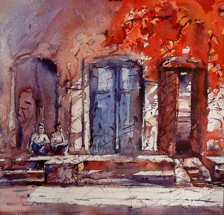 Old Dhaka Painting by Sadek Ahmed Fine Art America