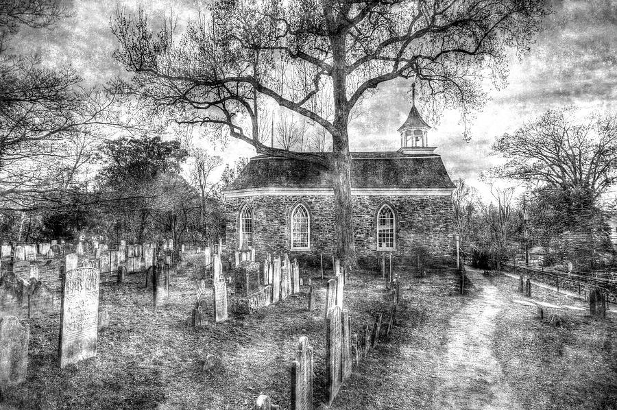 Old Dutch Church Of Sleepy Hollow Vintage #1 Photograph by David Pyatt
