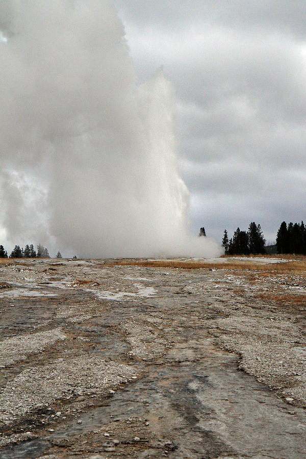 Old Faithful Yellowstone #1 Photograph by Pierre Leclerc Photography