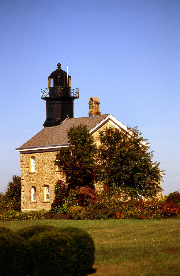 Old Field Point Lighthouse Ny #2 Photograph by Skip Willits