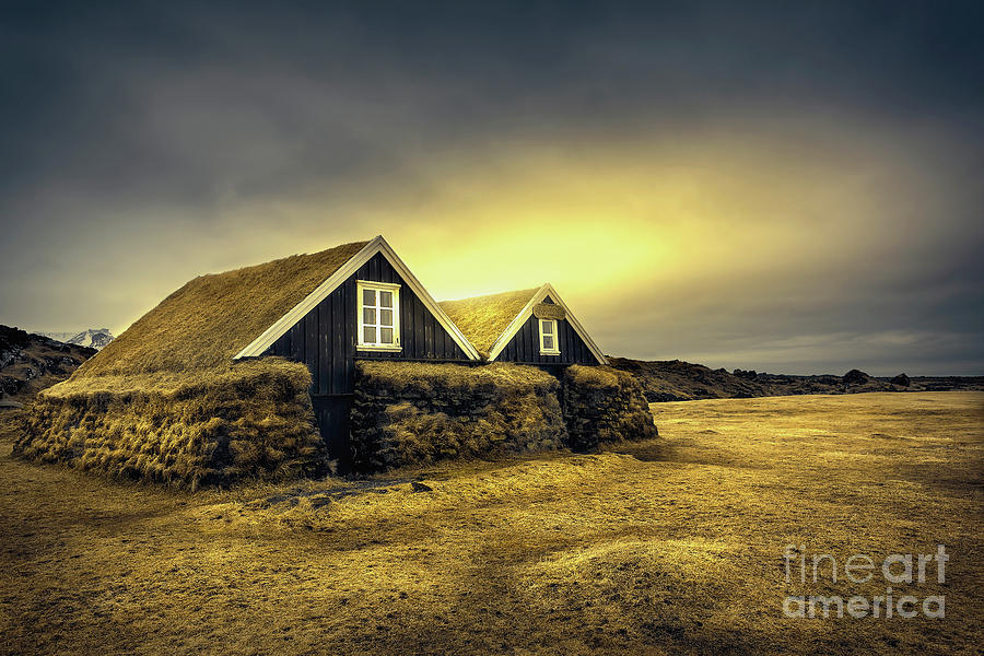 Old Huts #1 Photograph by Svetlana Sewell