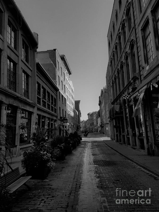 Old Montreal Photograph - Old Montreal #3 by David Gorman