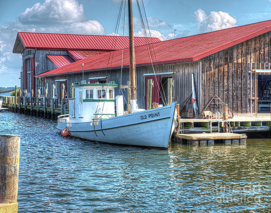 Old Point Crabbing Boat #1 Photograph by Greg Hager - Fine Art America