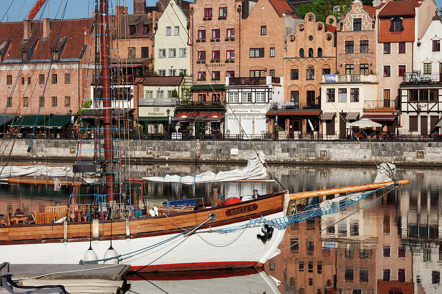 Old Port City of Gdansk in Poland #1 Photograph by Artur Bogacki