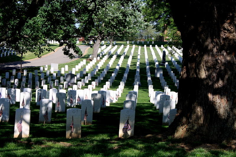 Old Soldiers Home Cemetery, Washington D.C. Photograph by William E ...