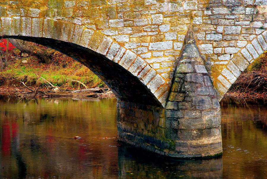 Landmark Photograph - Old Stone Bridge #1 by Paul W Faust - Impressions of Light