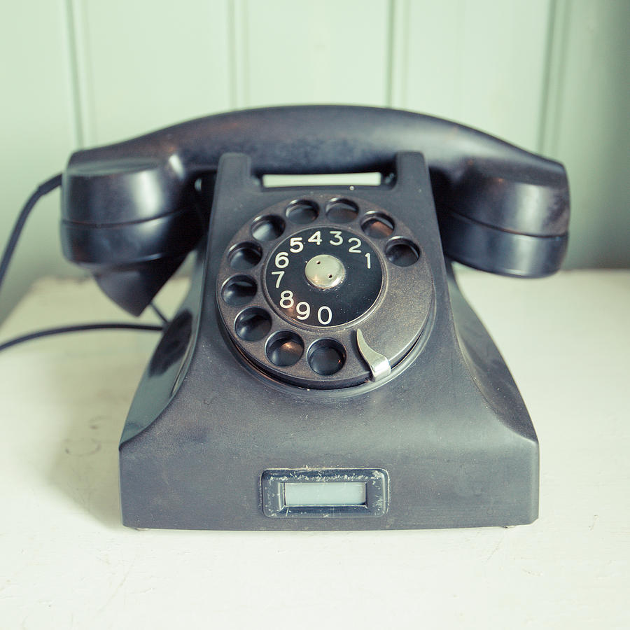 Home Photograph - Old Telephone Square #1 by Edward Fielding