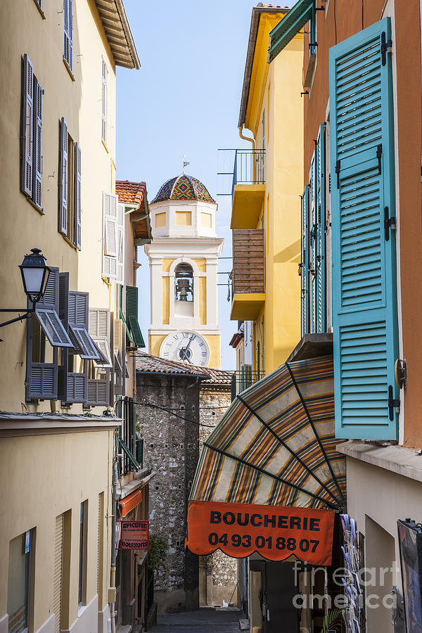 Old town in Villefranche-sur-Mer 2 Photograph by Elena Elisseeva