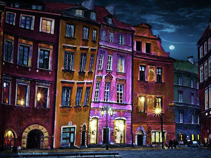 Old Town in Warsaw #5 #1 Photograph by Aleksander Rotner