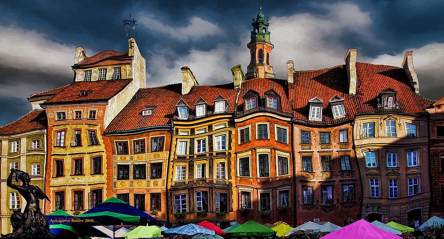 Old Town in Warsaw #8 #1 Photograph by Aleksander Rotner