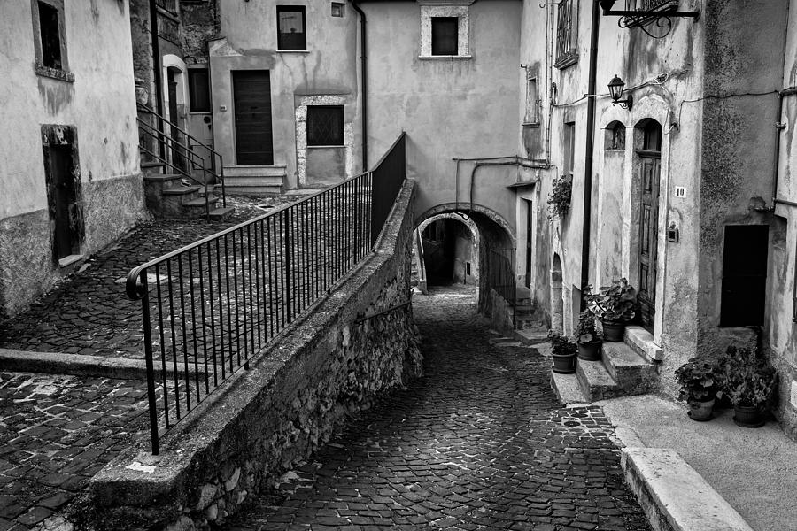 Old town italy #1 Photograph by Elmer Jensen
