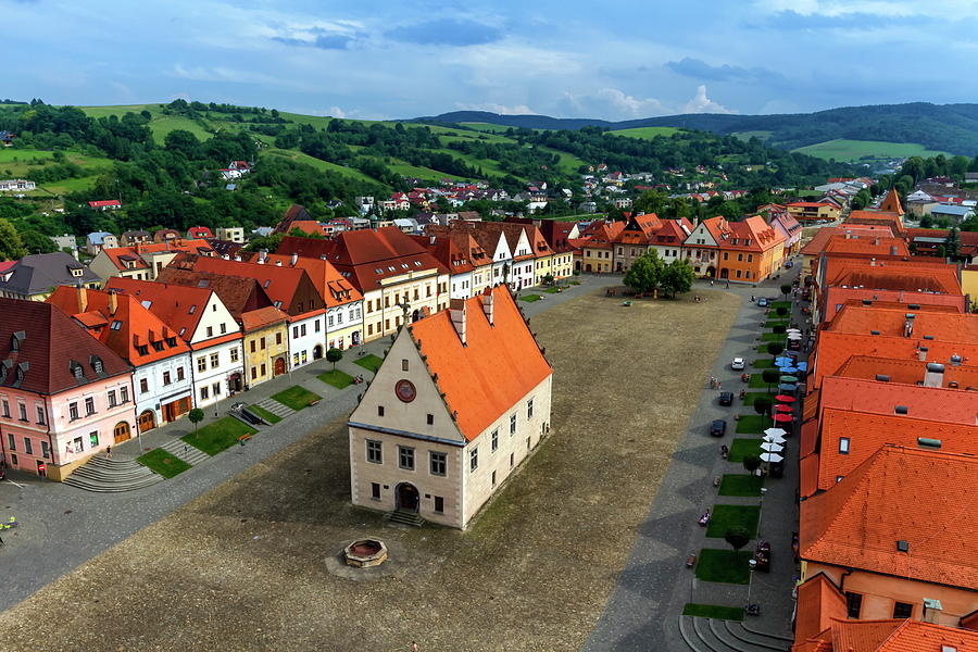 Old Town Square In Bardejov, Slovakia Photograph