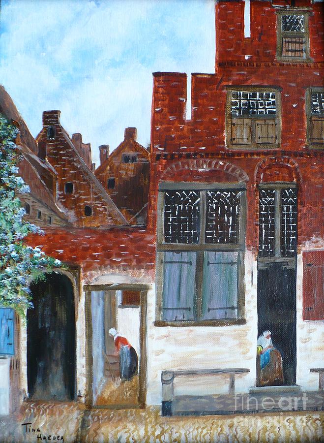 Old Town Painting by Tina Haeger