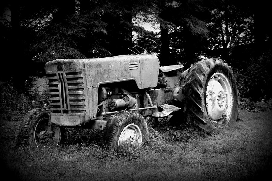 Old tractor #1 Photograph by Lukasz Ryszka