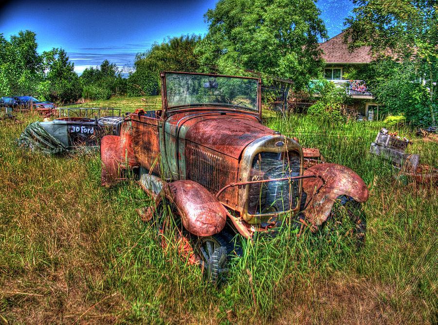 Old Truck 6 #1 Photograph by Lawrence Christopher
