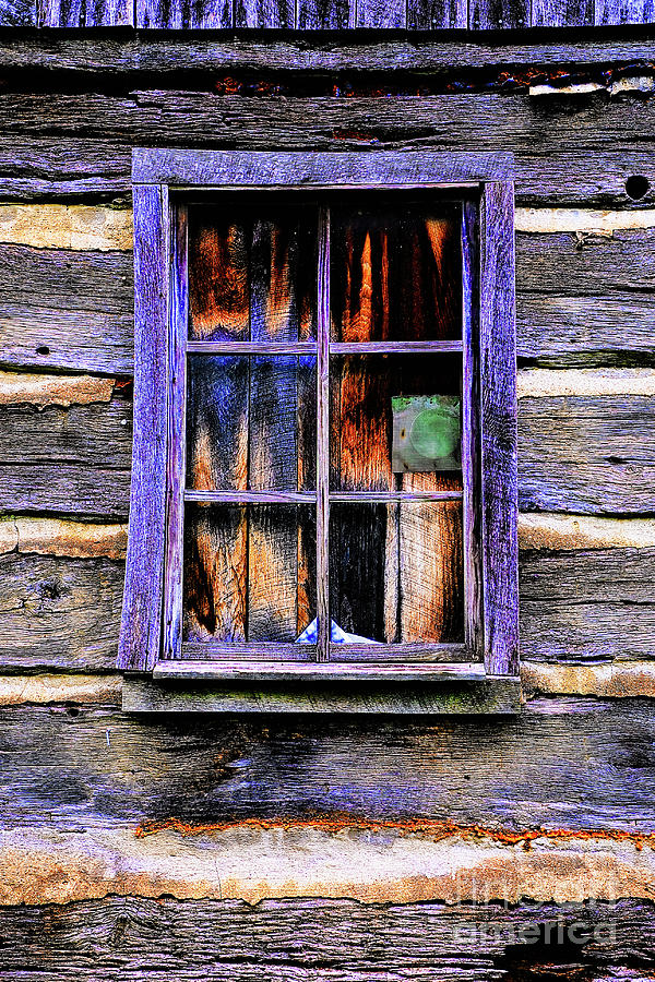 Old Window #1 Photograph by Rick Bragan