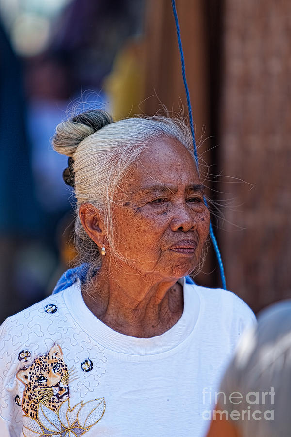 Older Woman #1 Photograph by Joerg Lingnau