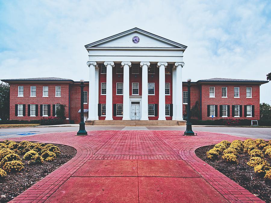 Ole Miss Lyceum #1 Photograph by Mountain Dreams