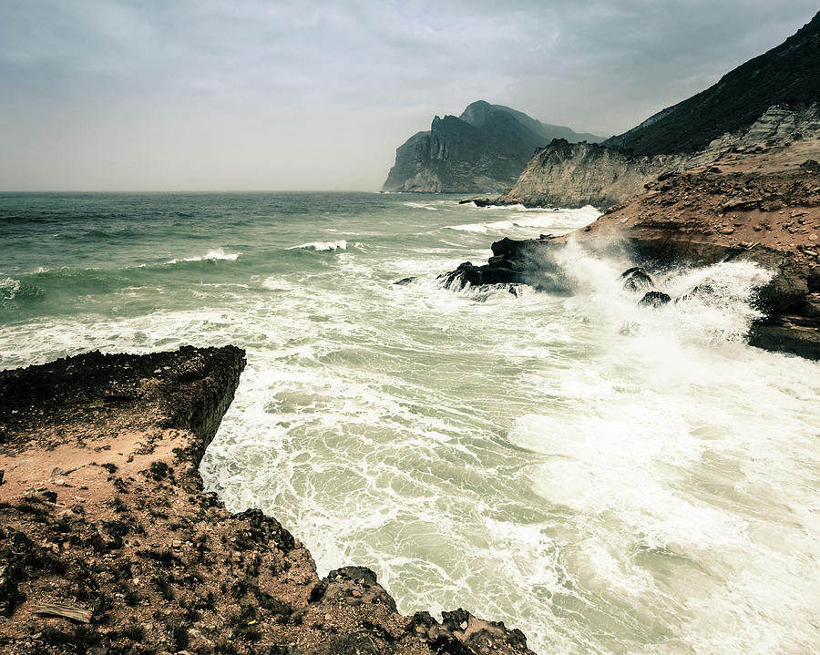 Coast of Oman Photograph by Alexey Stiop