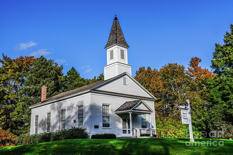 Omena Presbyterian Church #1 Photograph by Grace Grogan