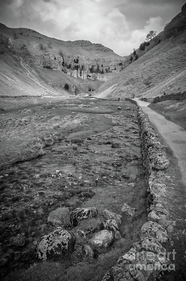 On A Way To Gordale Scar Photograph