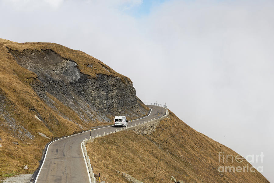 On the road in Switzerland in the alps #1 Photograph by Didier Marti