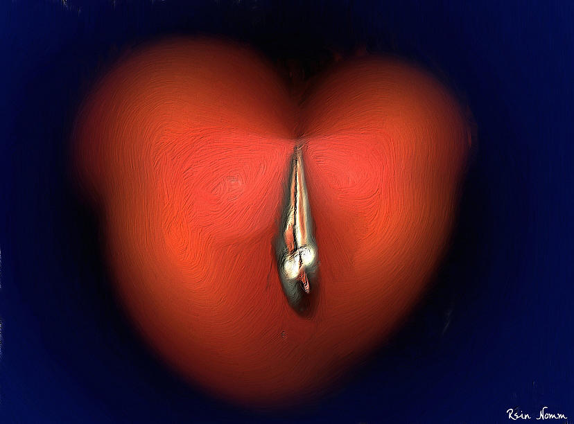 One From the Heart #1 Digital Art by Rein Nomm