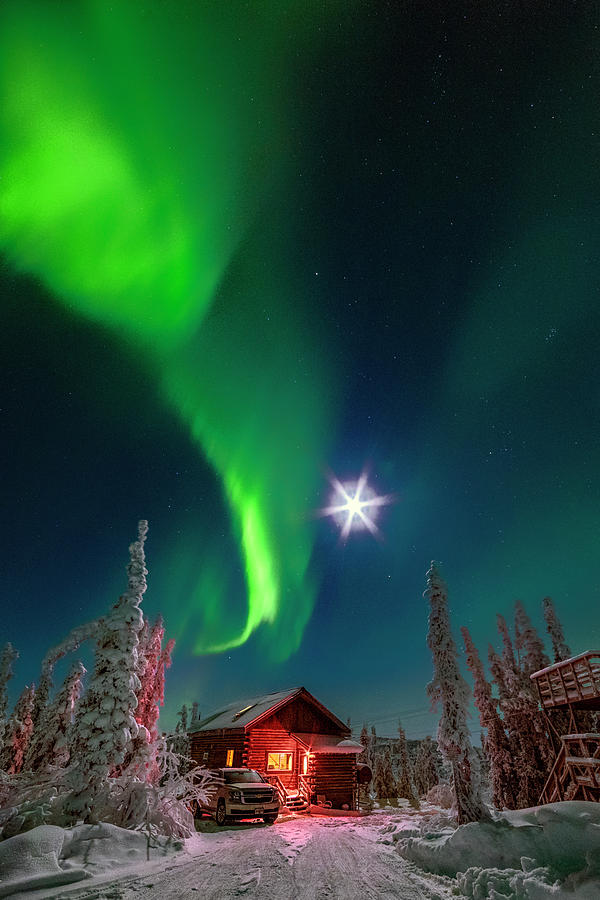 One Night In Alaska  #1 Photograph by Robert Fawcett