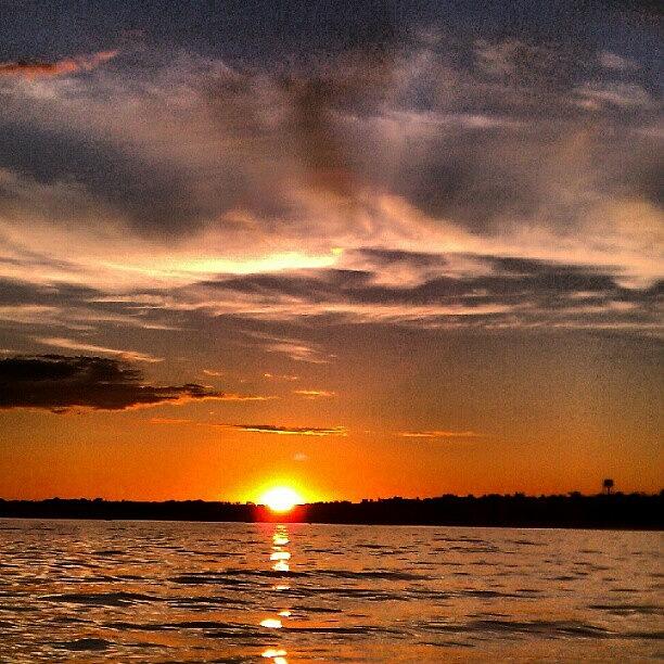 Sunset Photograph - Oneida Lake Tonight #1 by Dan Piraino