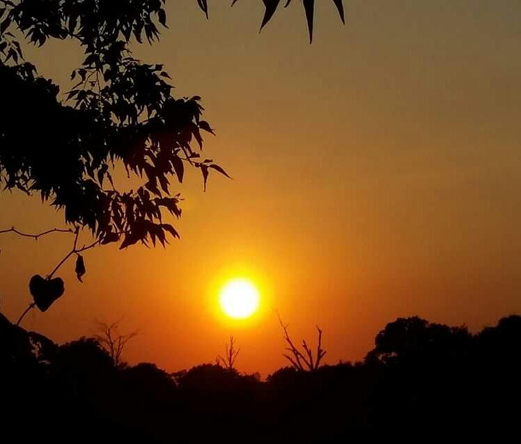 Orange Sunset Photograph
