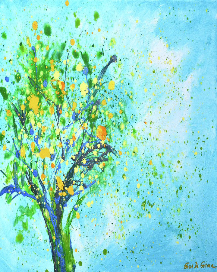 Orange Tree #1 Painting by Gina De Gorna