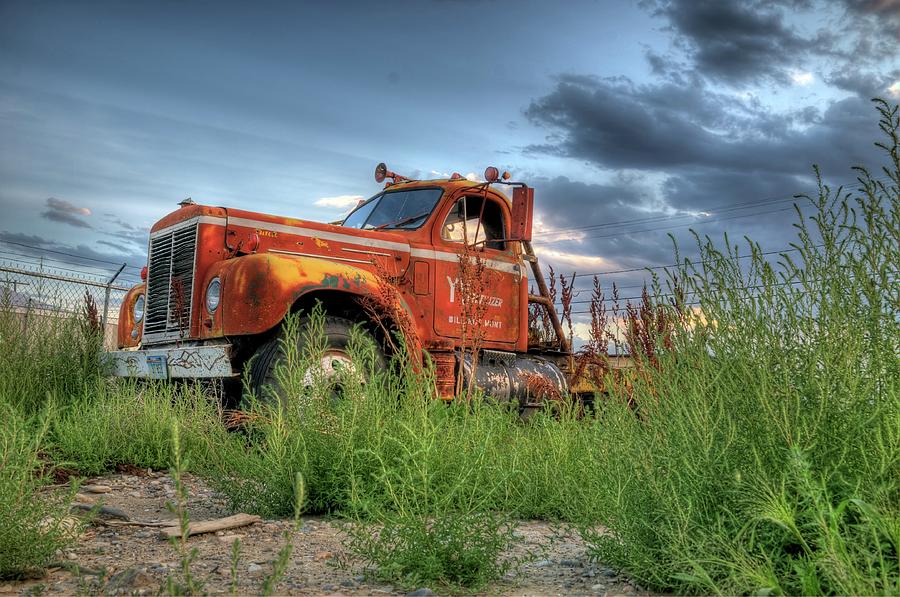Orange Truck by Dave Rennie Orange Truck by Dave Rennie