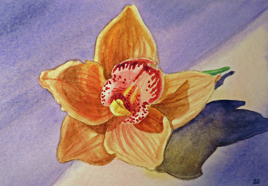 Orchid Painting - Orchid #1 by Irina Sztukowski
