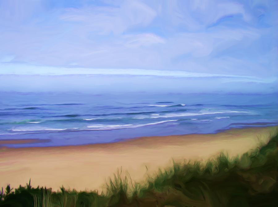 Oregon Coast #1 Painting by Shelley Bain