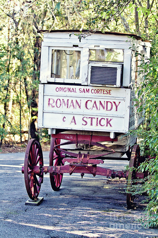 Original Roman Chewing Candy Photograph by Scott Pellegrin
