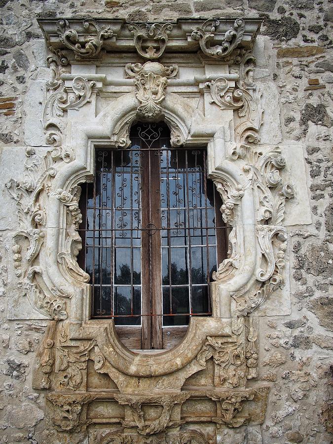 Ornate Window #1 Photograph by Buck Buchanan