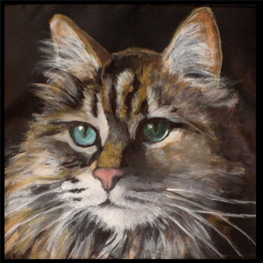 Oscar #1 Painting by Carol Russell