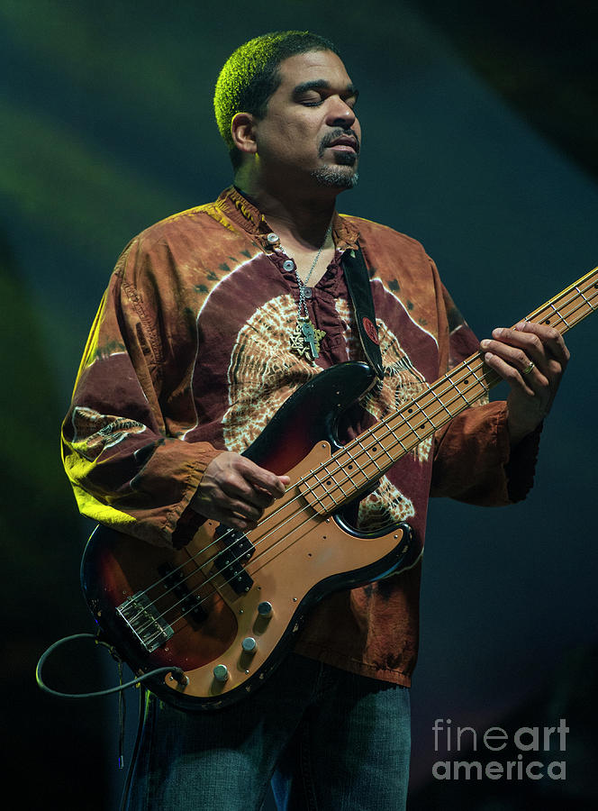 Oteil Burbridge with The Allman Brothers Band #2 Photograph by David Oppenheimer