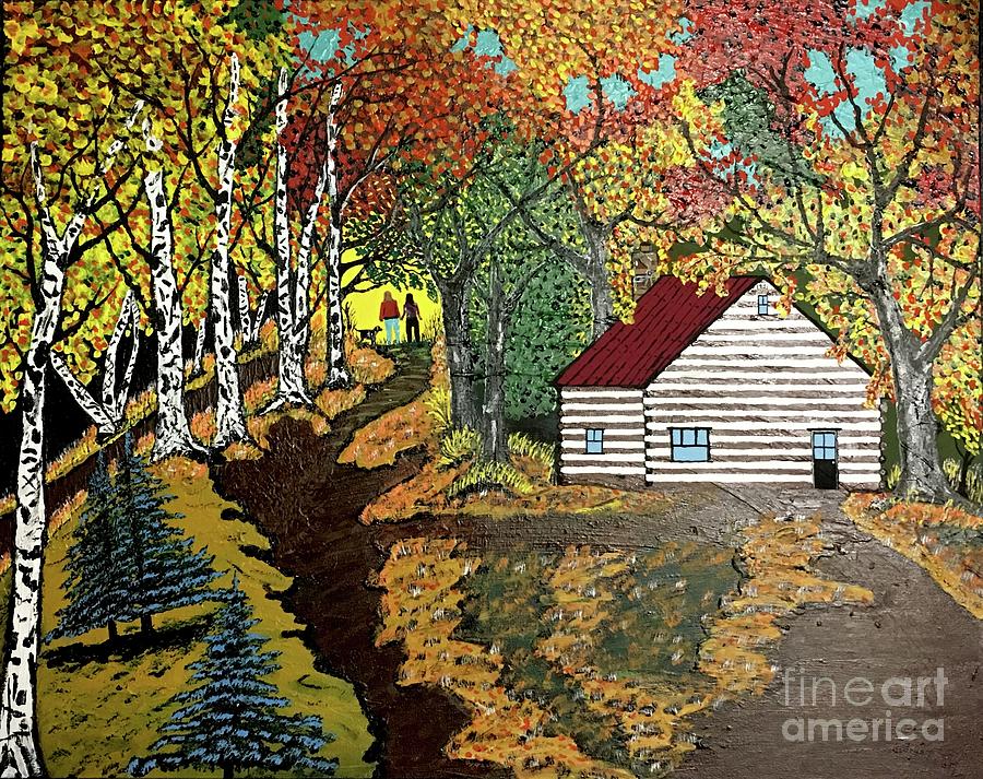 Out In The Country Painting Painting by Jeffrey Koss