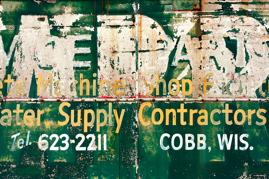 Sign Photograph - Out of Business #1 by Todd Klassy