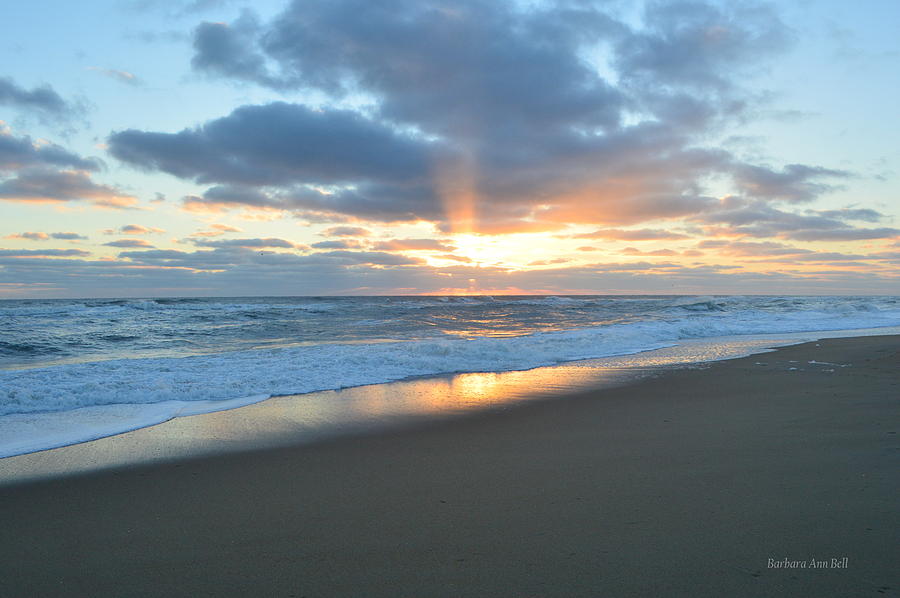Outer Banks Sunrise  #1 Photograph by Barbara Ann Bell