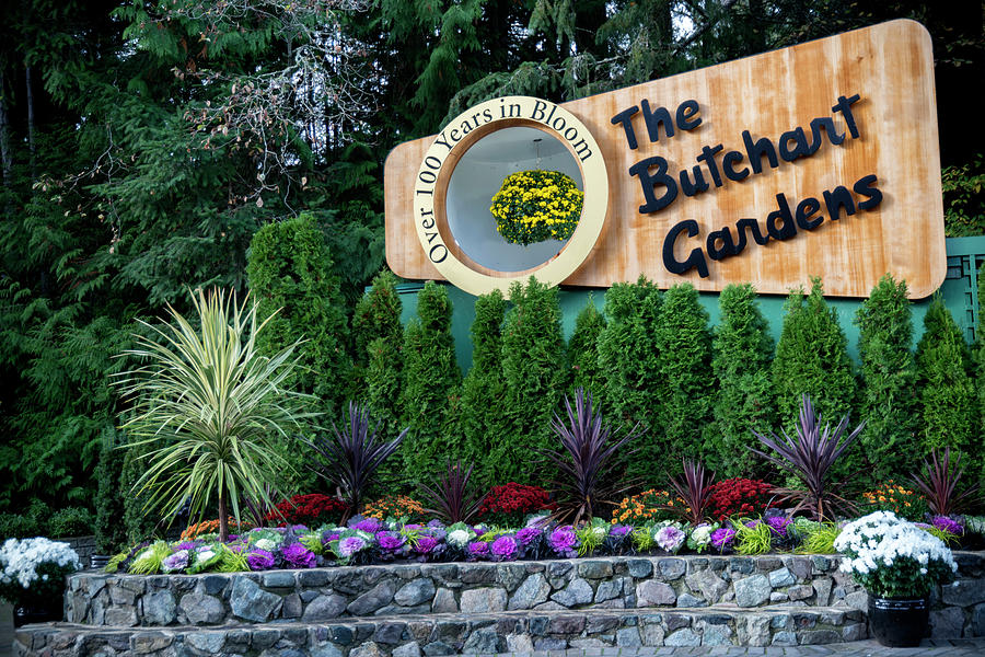 Over 100 yrs in Bloom, Historic Garden Icon, The Butchart Gardens ...