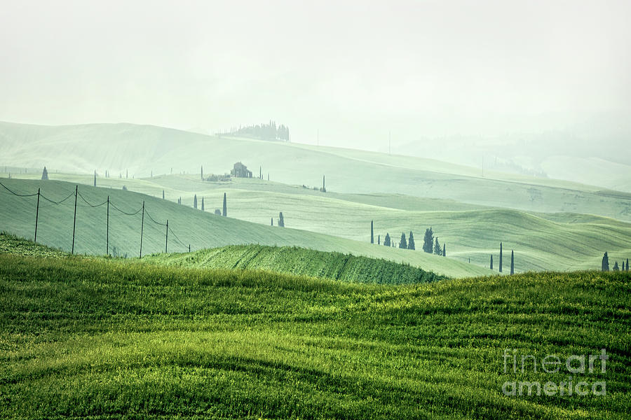 Landscape Photograph - Over The Hills And Far Away #1 by Evelina Kremsdorf