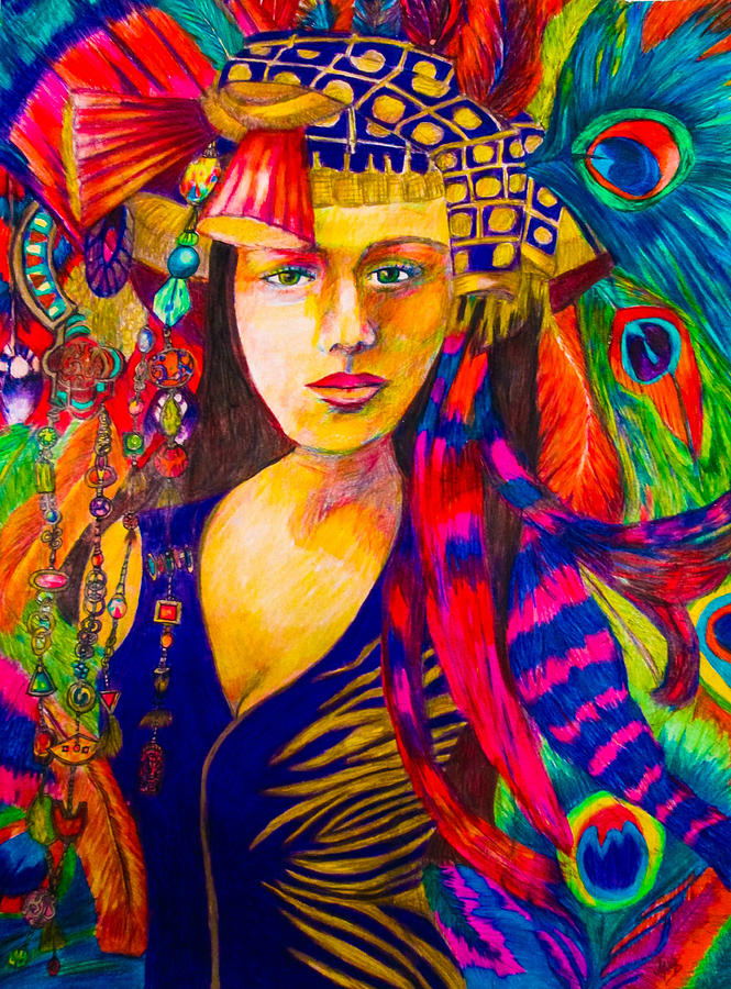 Over the Top Painting by B Janas Over the Top Painting by B Janas