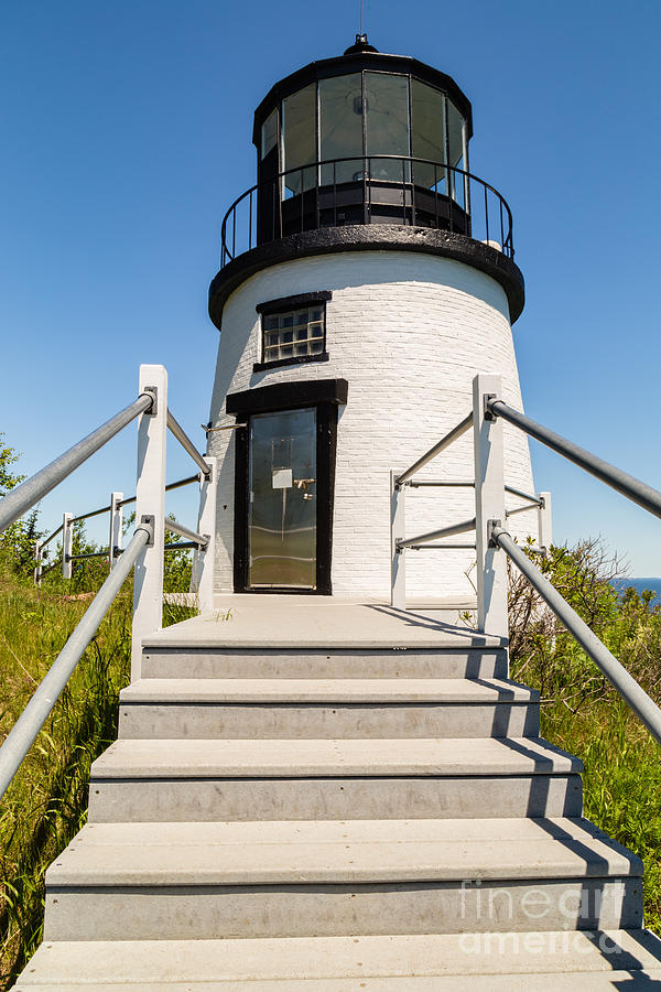 Owl Head Lighthouse Rockland Maine #1 Photograph by Dawna Moore Photography