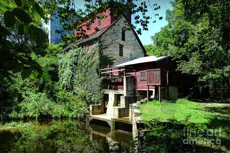 Summer Photograph - Oxford Mill Summertime #1 by Michael Ciskowski