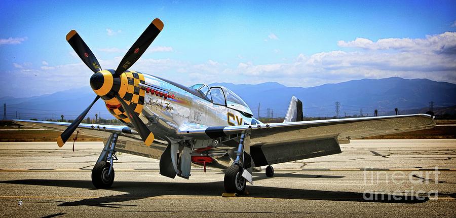 P-51 Mustang Kimberley Kaye #1 Photograph by Gus McCrea