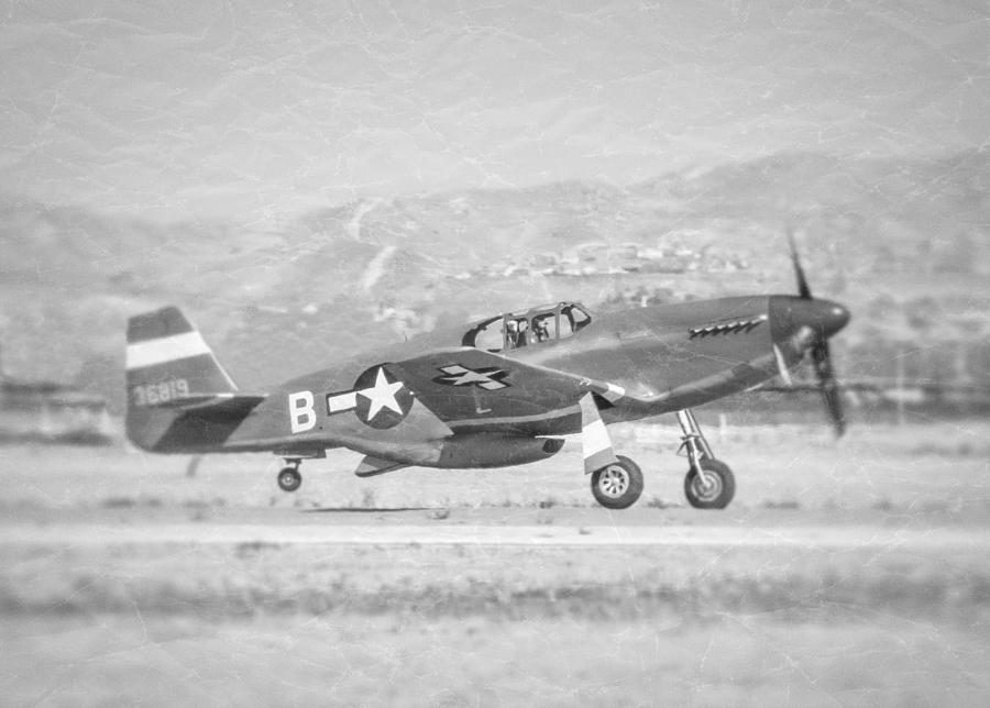 P-51B Mustang #1 Photograph by Douglas Castleman