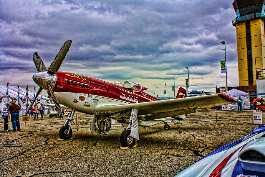 P-51D Mustang Unlimited Air Racer Strega #2 Photograph by Tommy Anderson